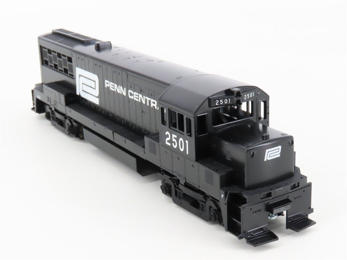 HO Scale Stewart 7208 PC Penn Central GE U25B Ph. II Diesel #2501 - DCC Ready