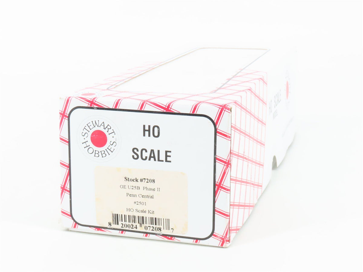 HO Scale Stewart 7208 PC Penn Central GE U25B Ph. II Diesel #2501 - DCC Ready