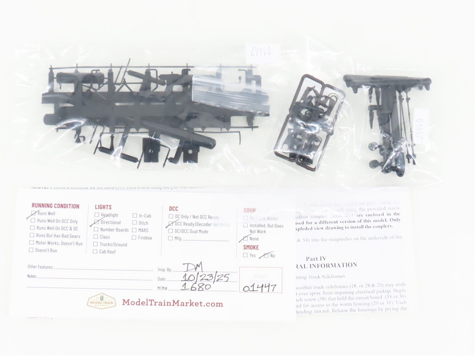 HO Scale Stewart 6601 PRR Pennsylvania Baldwin AS-616 Diesel #8966 - DCC Ready