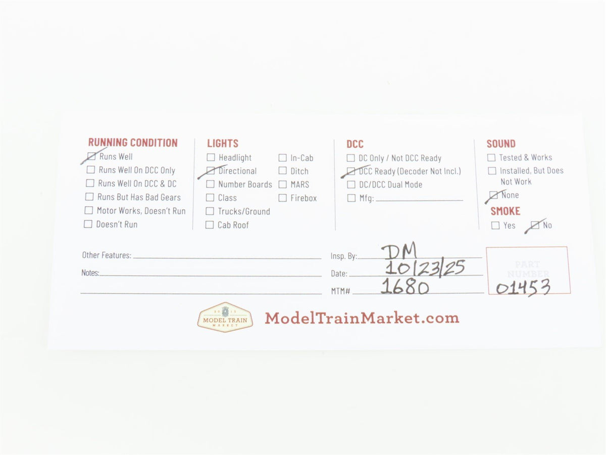 HO Stewart 4705 PRR Pennsylvania VO-1000 Diesel #5919 - Weathered - DCC Ready