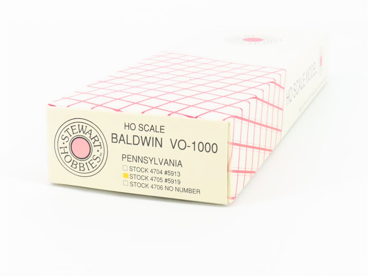 HO Stewart 4705 PRR Pennsylvania VO-1000 Diesel #5919 - Weathered - DCC Ready