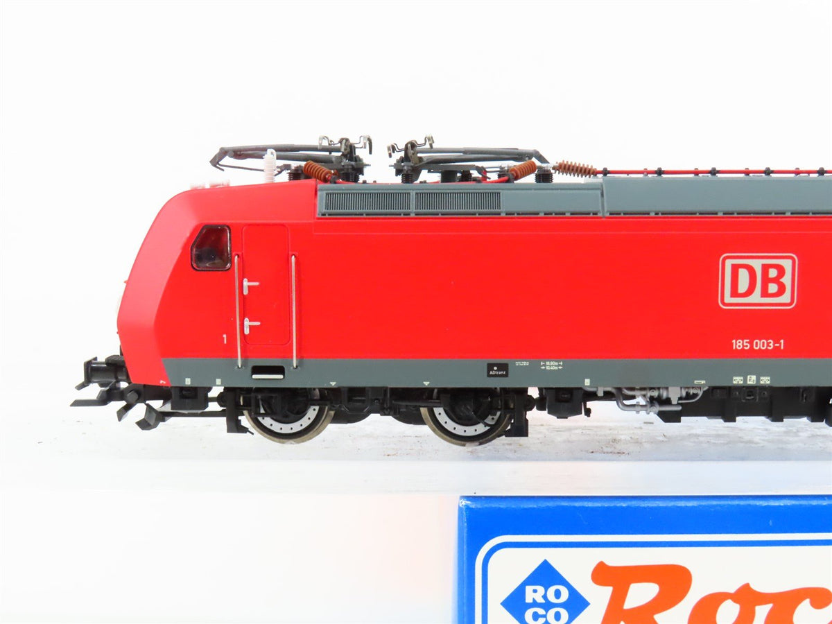 HO Scale Roco 63590 DB-AG Deutsche Bahn BR185 Electric #003-1 - DCC Ready