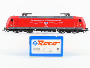HO Scale Roco 63561 DB-AG Deutsche Bahn BR145 Electric #018-8 - DCC Ready