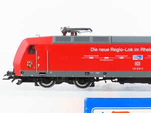 HO Scale Roco 63561 DB-AG Deutsche Bahn BR145 Electric #018-8 - DCC Ready