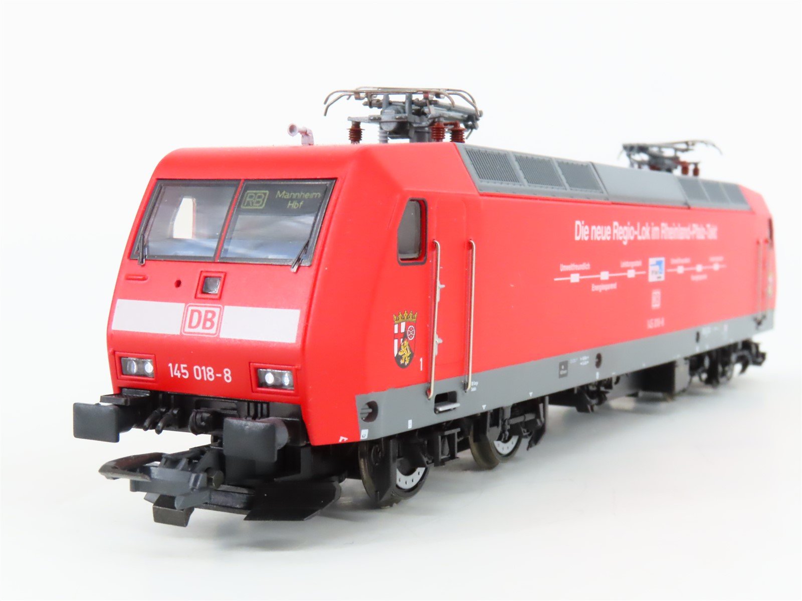 HO Scale Roco 63561 DB-AG Deutsche Bahn BR145 Electric #018-8 - DCC Ready
