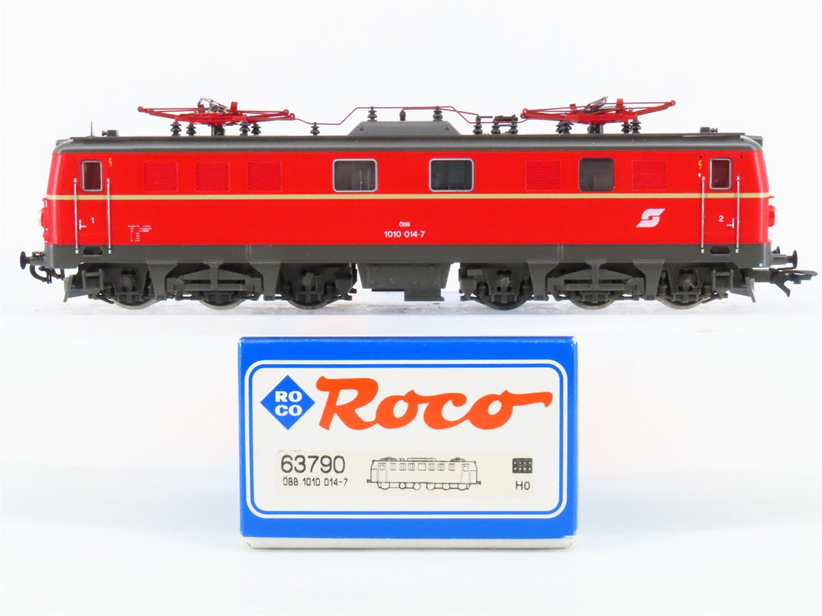 HO Scale Roco 63790 OBB Austrian Class 1010 Electric #014-7 - DCC Ready