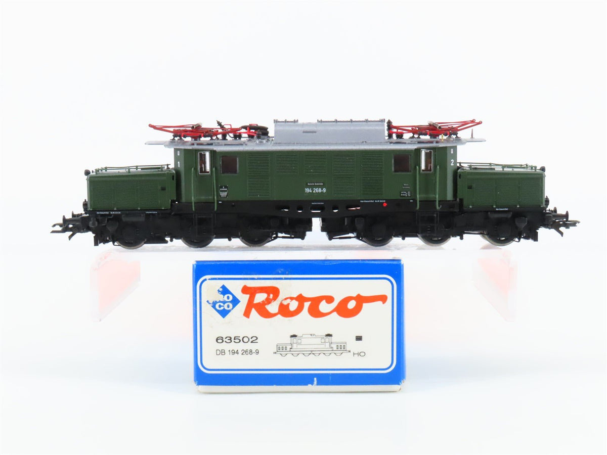 HO Roco 63502 DB Deutsche Bundesbahn BR194 Crocodile Electric #268-9 - DCC Ready