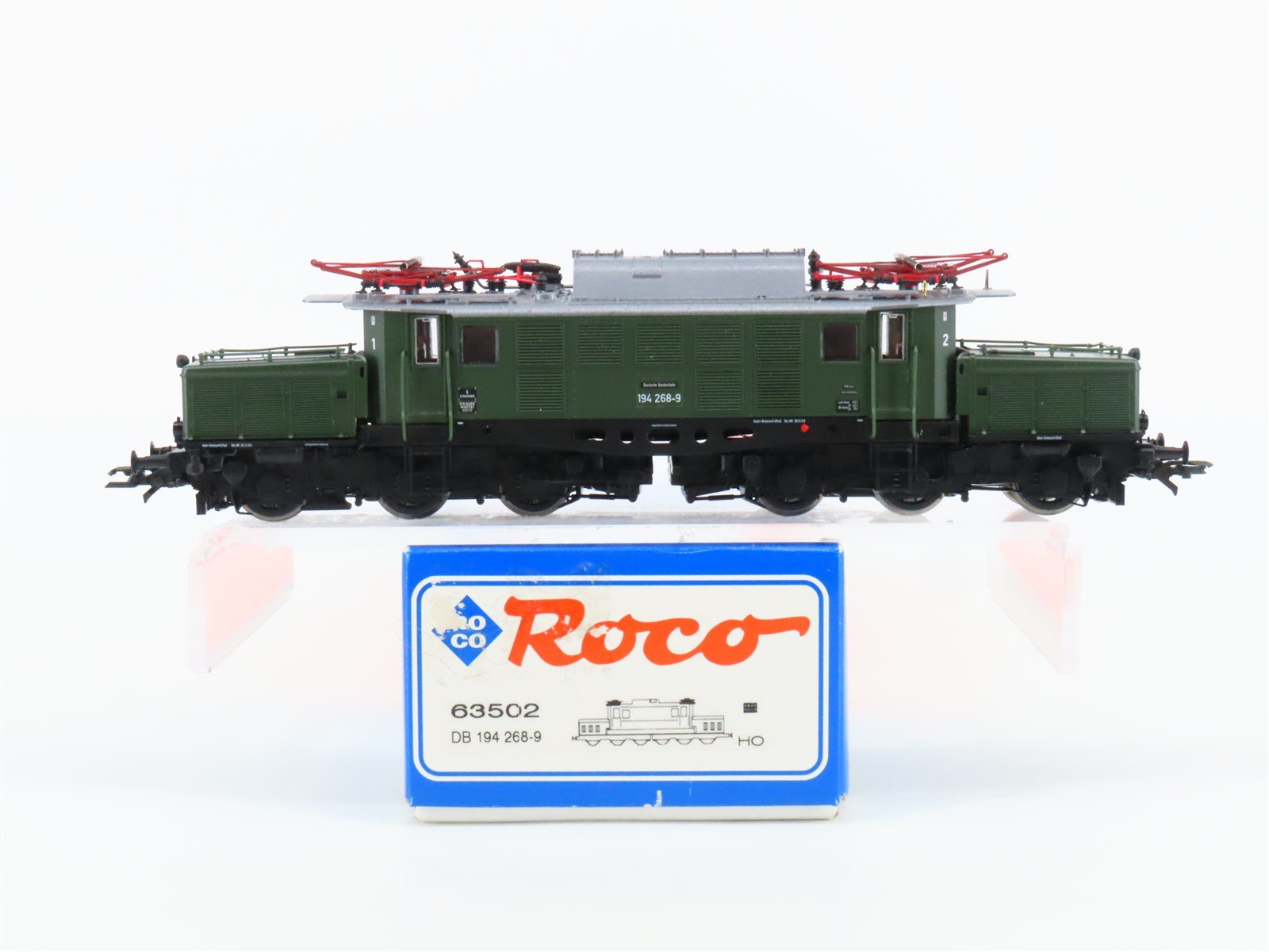HO Roco 63502 DB Deutsche Bundesbahn BR194 Crocodile Electric #268-9 - DCC Ready