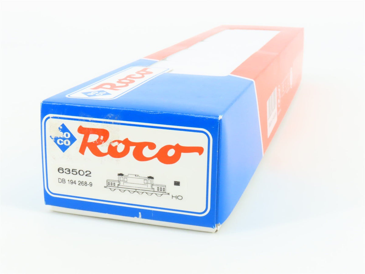 HO Roco 63502 DB Deutsche Bundesbahn BR194 Crocodile Electric #268-9 - DCC Ready