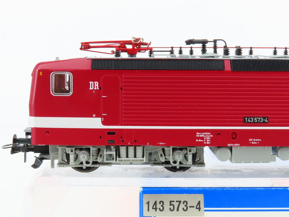 HO Scale Roco 43680 DR Deutsche Reichsbahn BR143 Electric #573-4 - DCC Ready