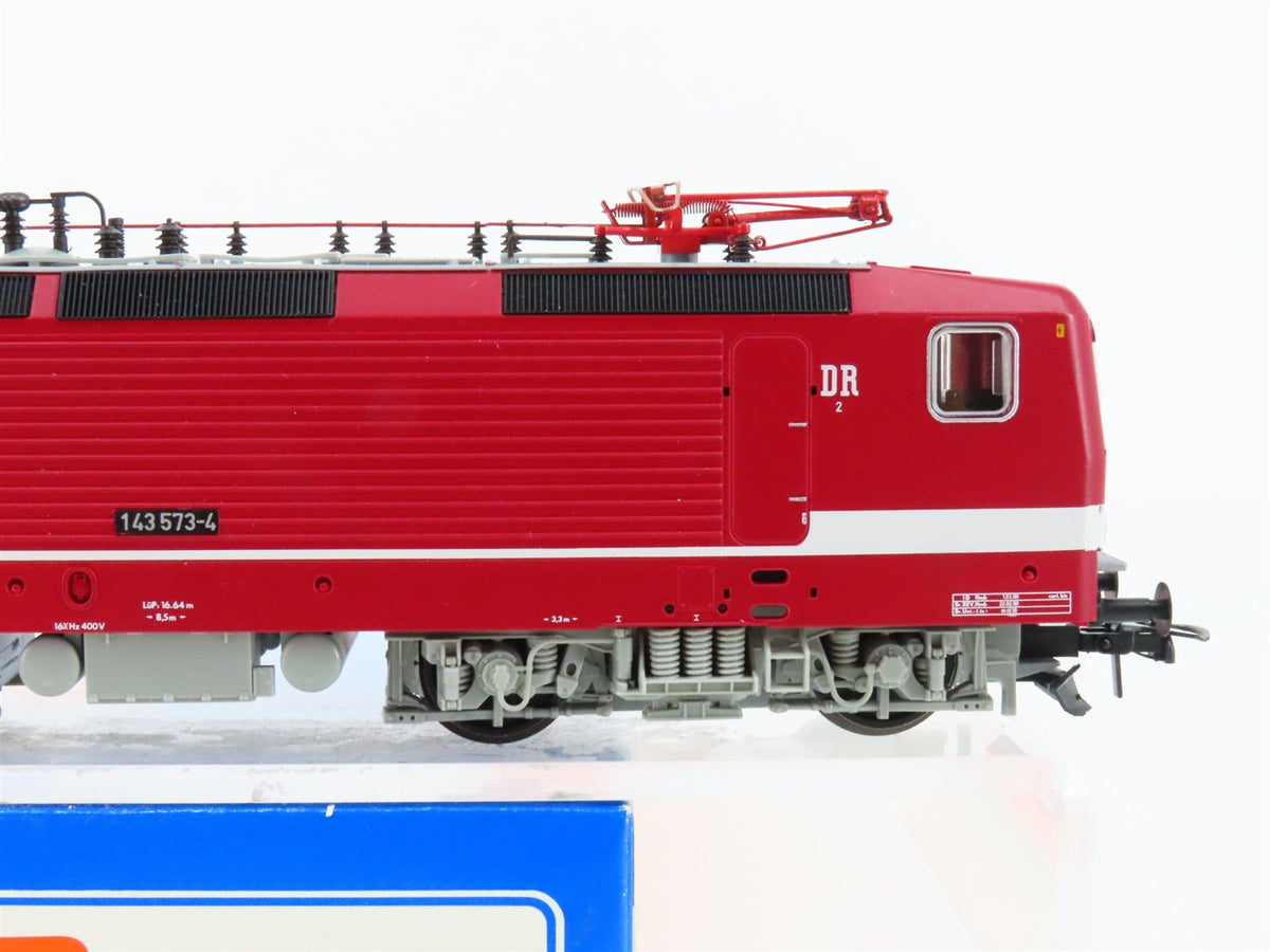 HO Scale Roco 43680 DR Deutsche Reichsbahn BR143 Electric #573-4 - DCC Ready
