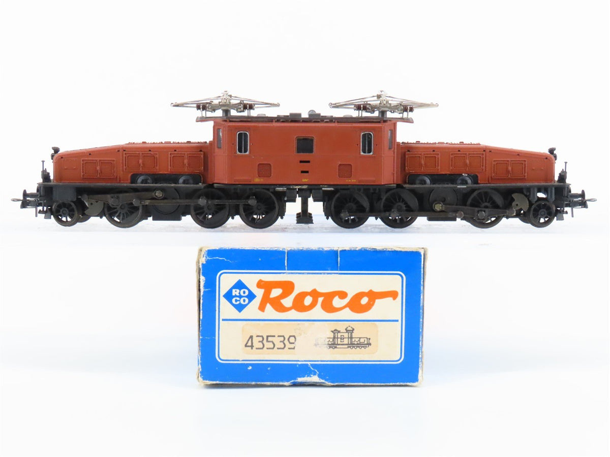 HO Scale Roco 43539 SBB Swiss Ce6/8II Crocodile Electric Locomotive