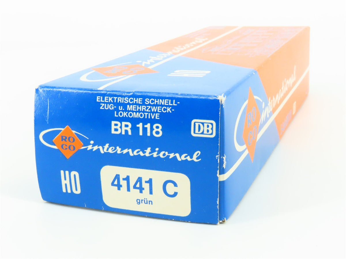 HO Scale Roco 4141C DB Deutsche Bundesbahn BR118 Electric Locomotive #051-2