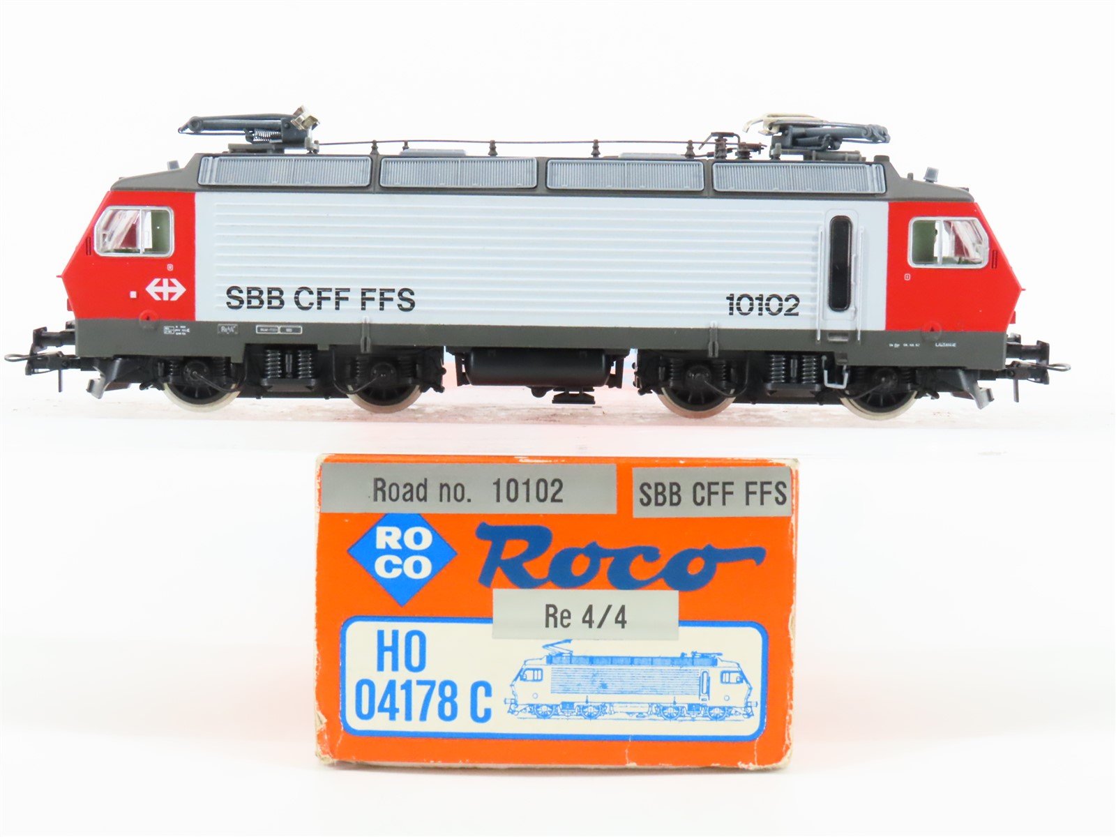 HO Scale Roco 04178C SBB CFF FFS Swiss Class Re4/4IV Electric