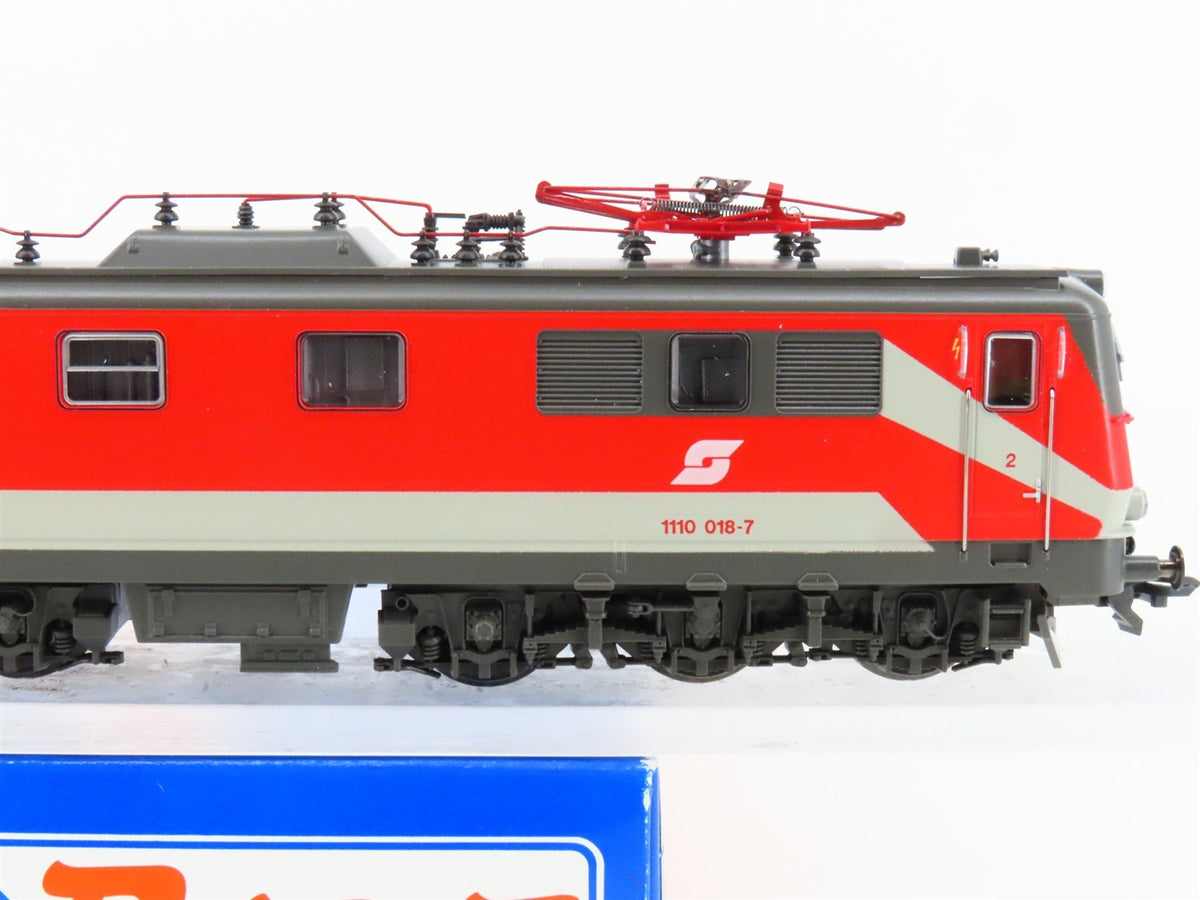 HO Scale Roco 43760 OBB Austrian Class 1110 Electric #018-7 - DCC Ready