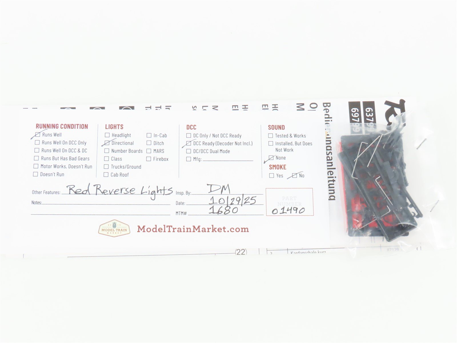 HO Scale Roco 63799 DB-AG 