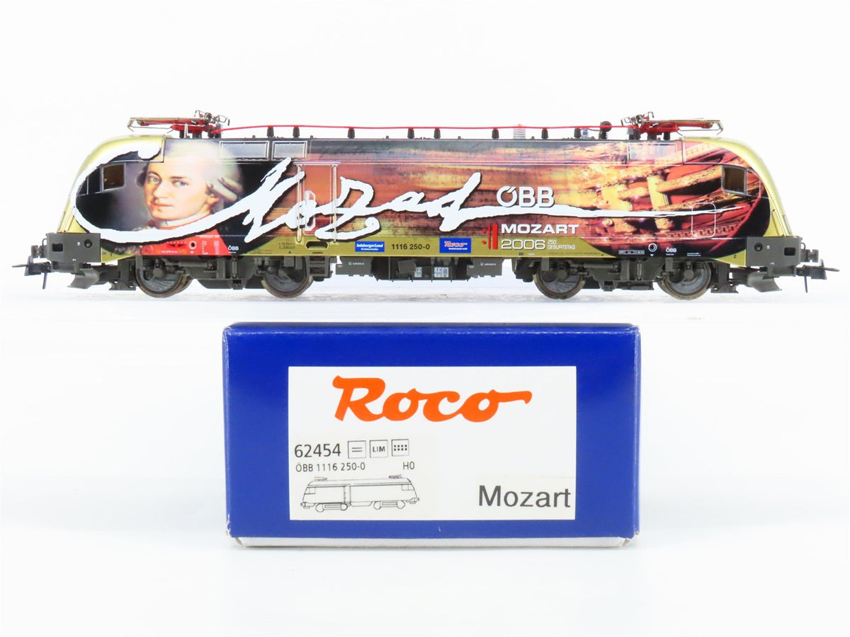 HO Roco 62454 OBB &quot;Mozart 2006&quot; Class 1116 Taurus Electric #250-0 - DCC Ready
