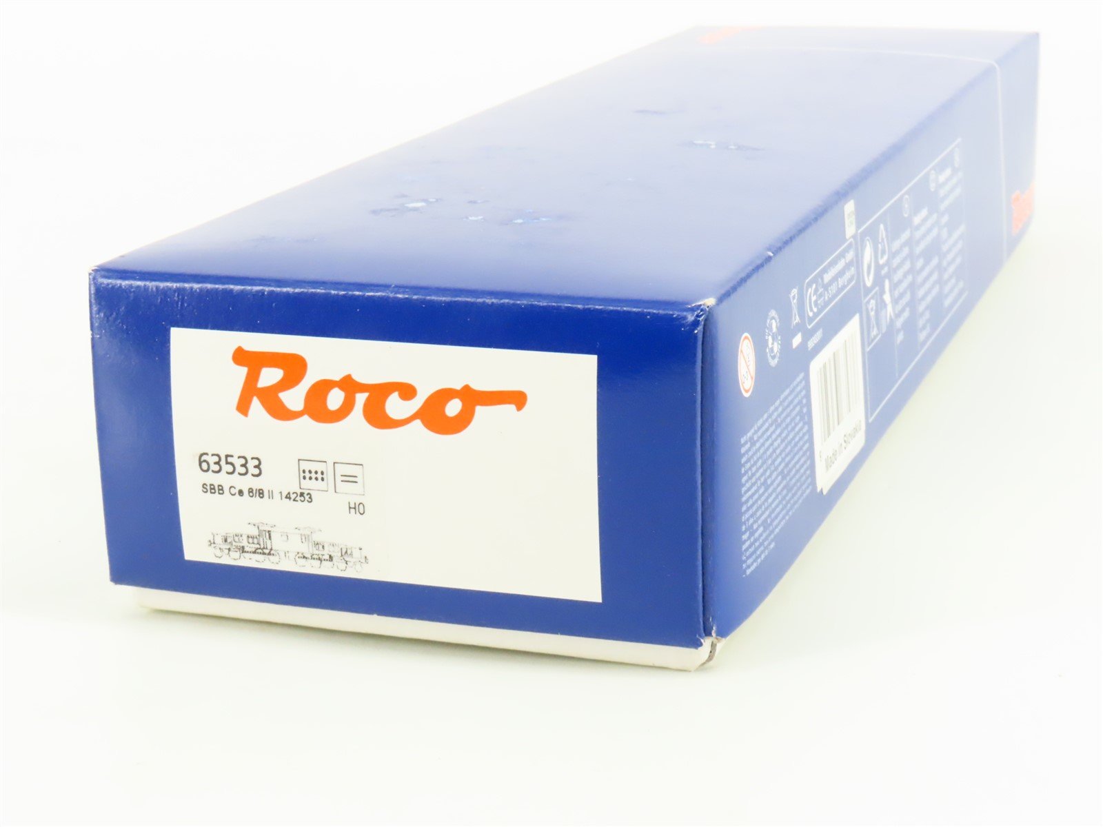 HO Scale Roco 63533 SBB Swiss Ce6/8II Crocodile Electric #14253 - DCC Ready