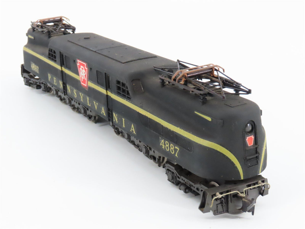 HO Scale AHM/Rivarossi PPRR Pennsylvania GG1 Electric #4887 - Custom