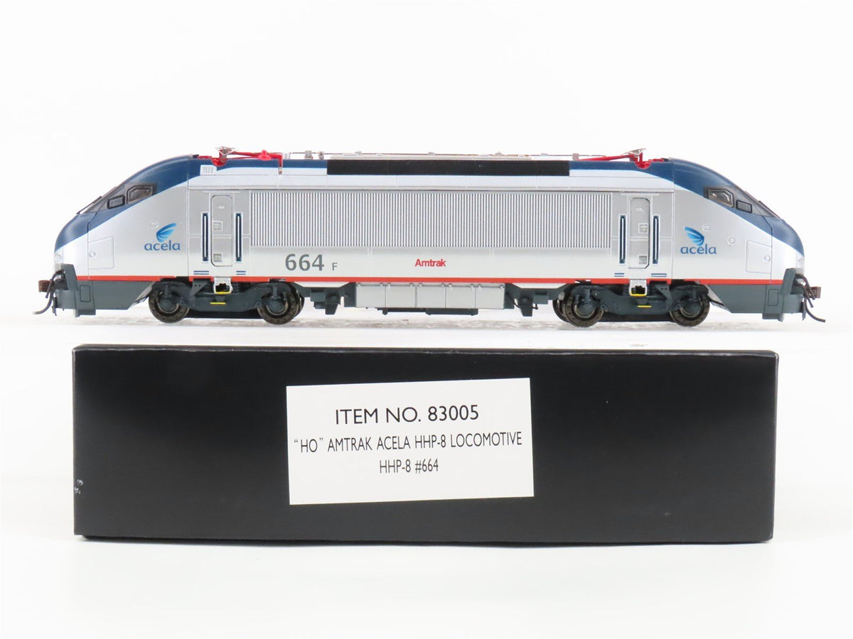 HO Bachmann Spectrum 83005 AMTK Amtrak Acela HHP-8 Electric #664 - DCC Ready