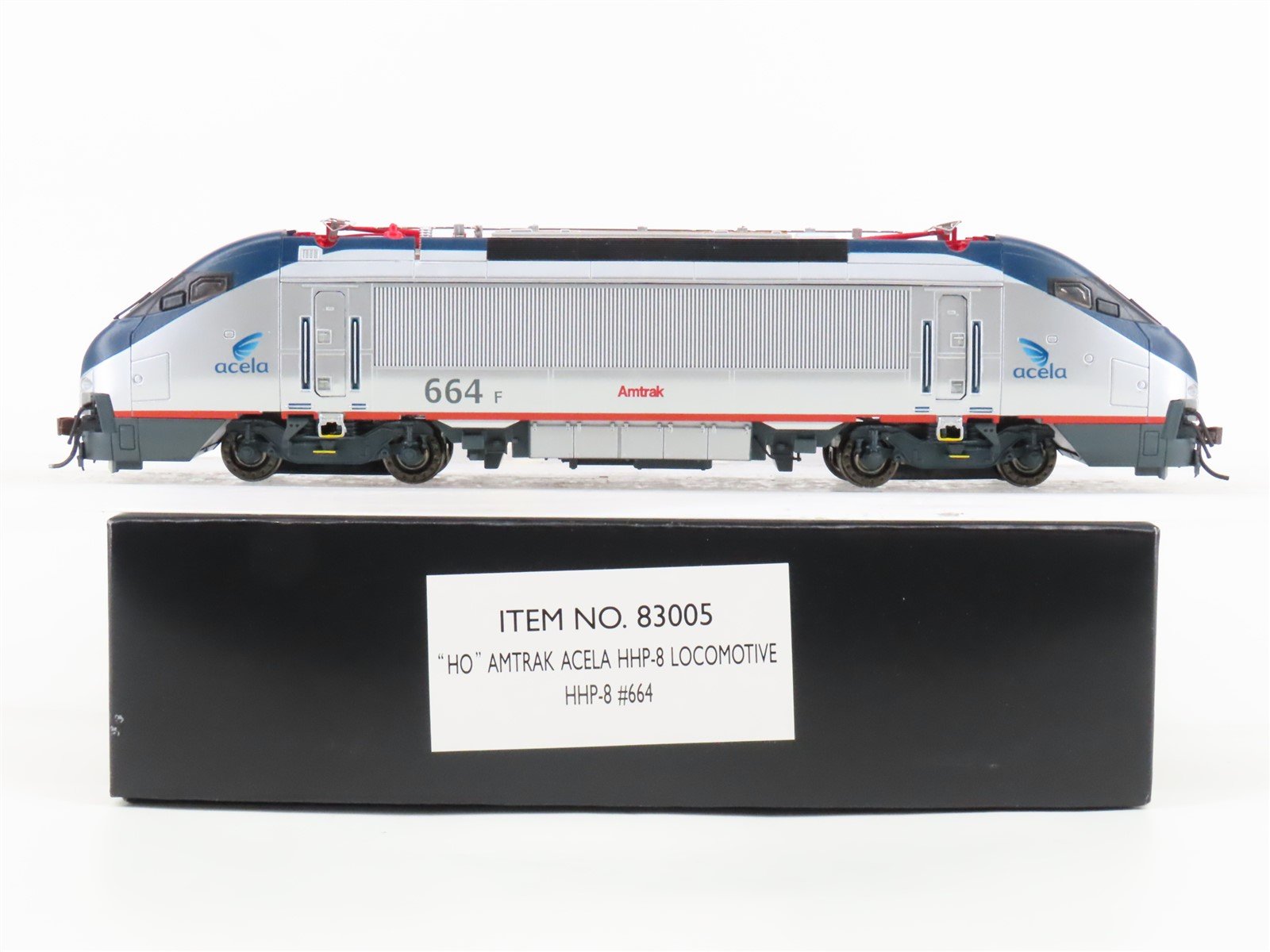 HO Bachmann Spectrum 83005 AMTK Amtrak Acela HHP-8 Electric #664 - DCC Ready