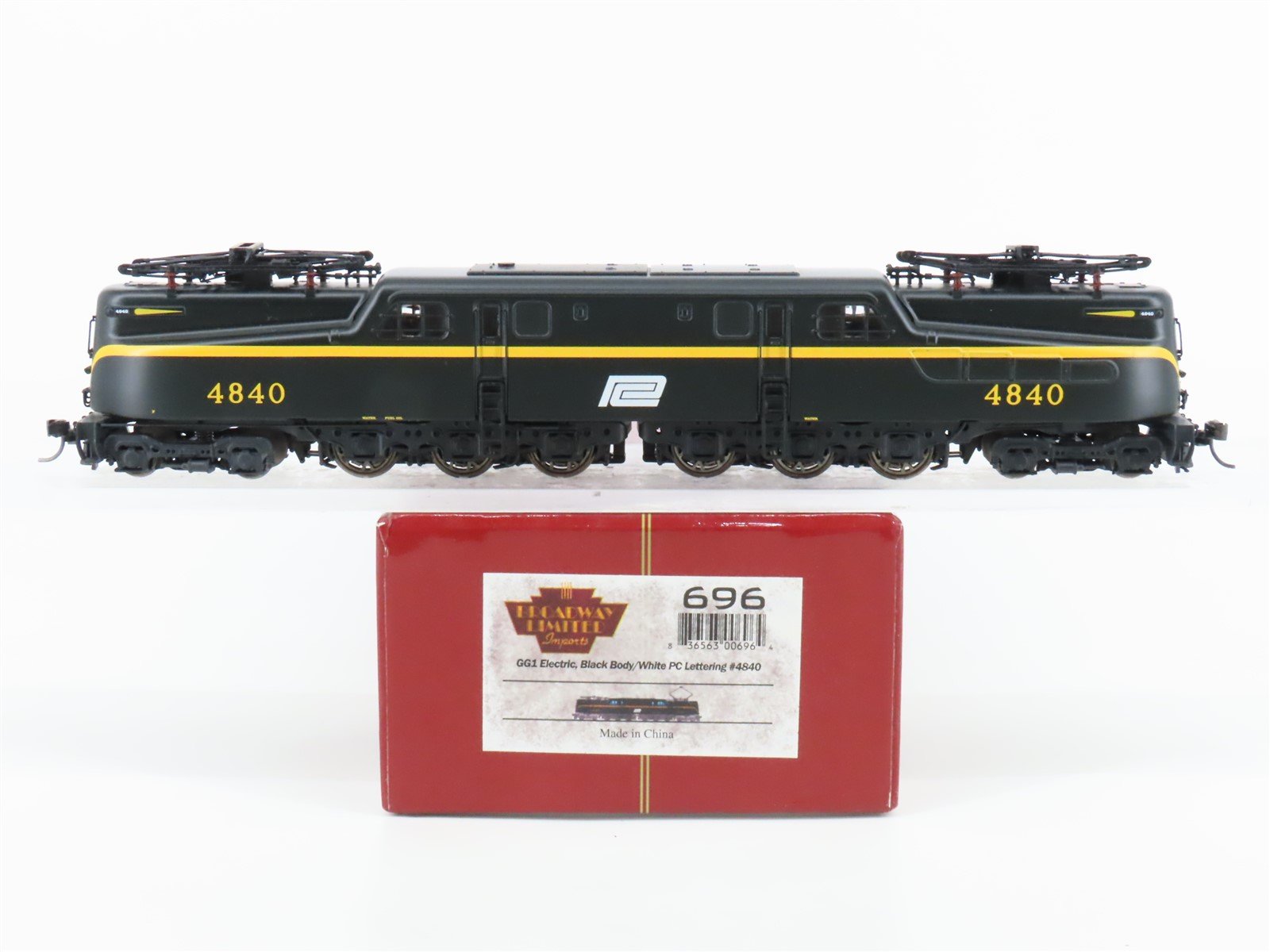 HO Broadway Limited BLI 696 PC Penn Central GG1 Electric #4840 w/ DCC & Sound