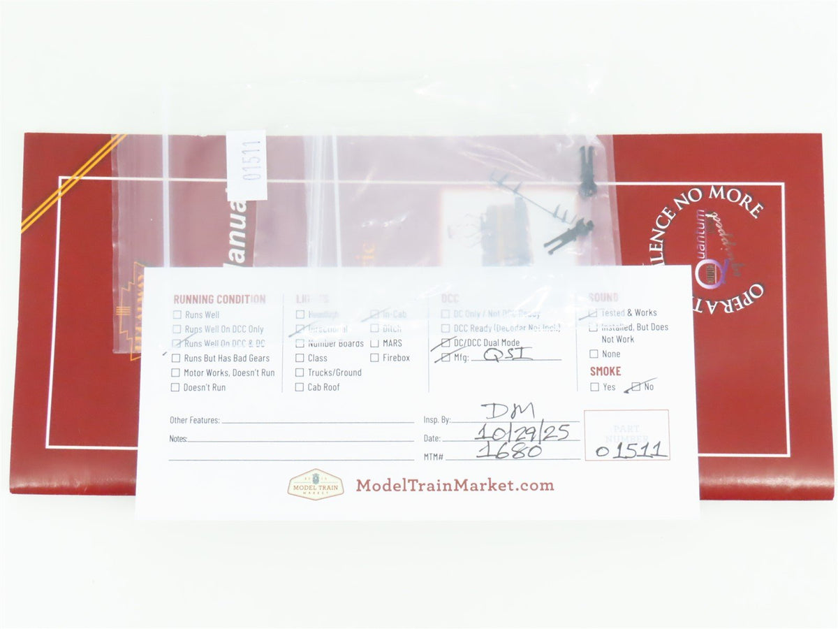 HO Broadway Limited BLI 629 PRR Pennsylvania GG1 Electric #4901 w/ DCC &amp; Sound