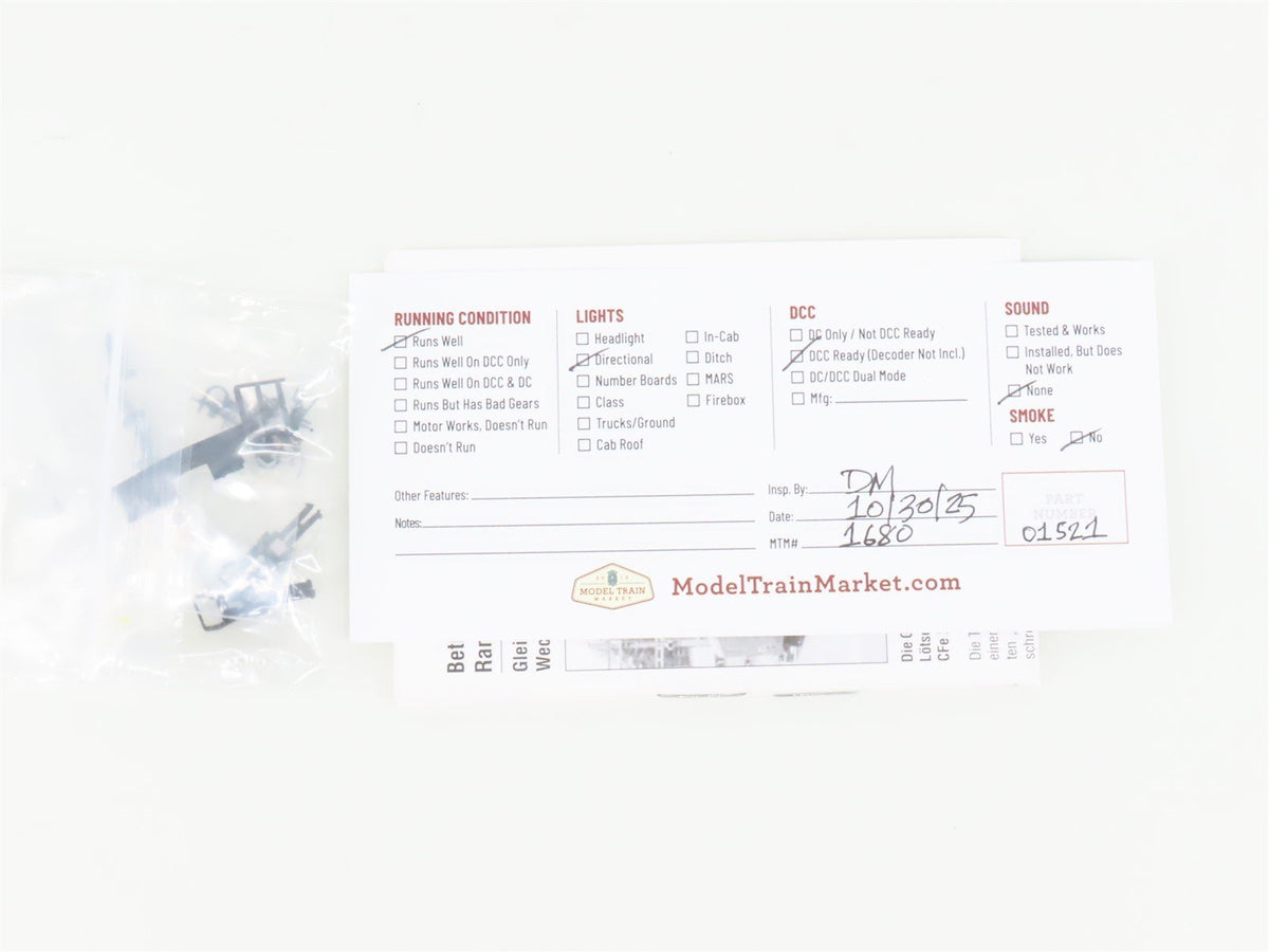 HO Scale BRAWA 0570 BLS Te2/3 Class 215 Shunting Electric #031-6 - DCC Ready