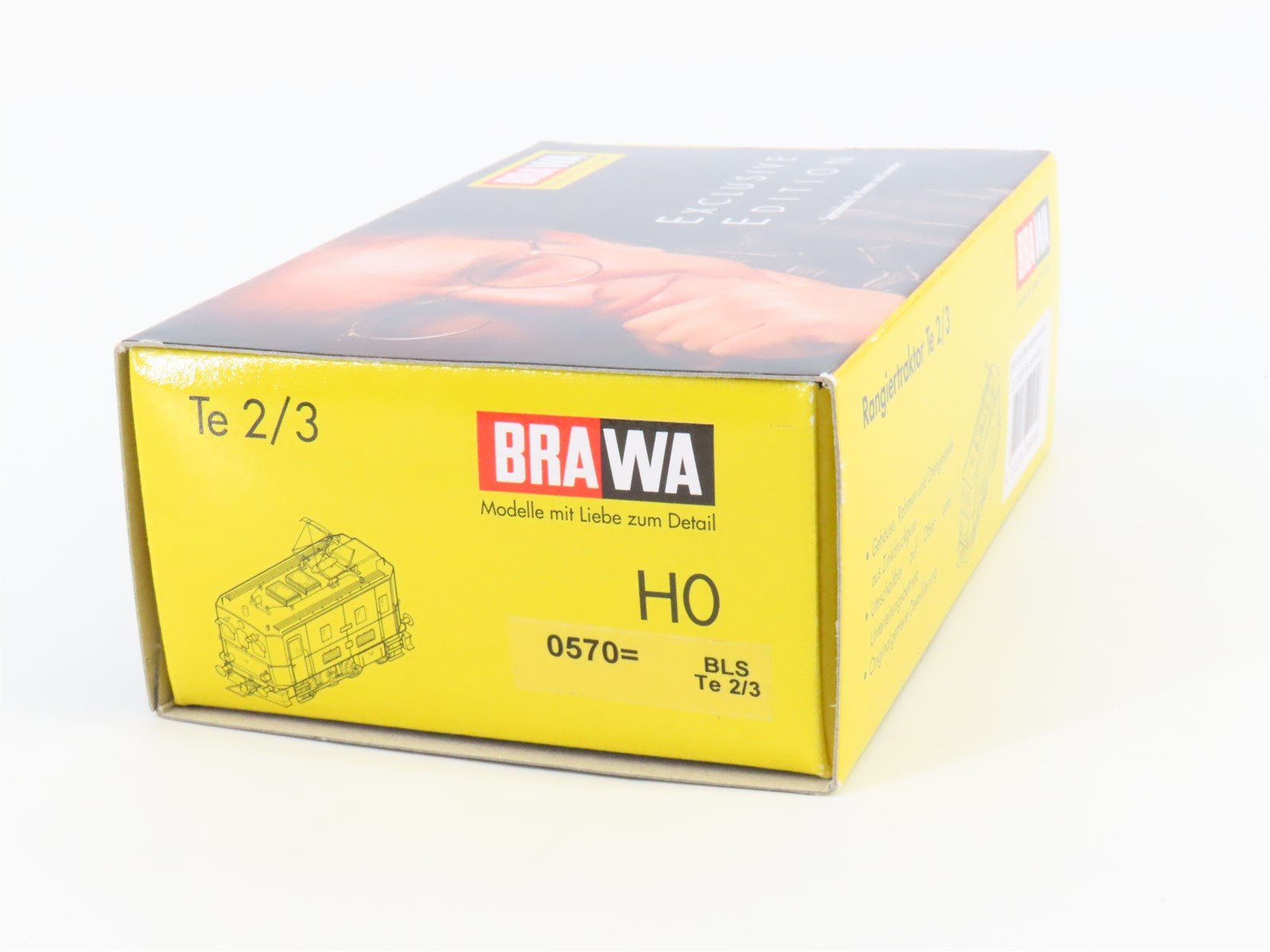 HO Scale BRAWA 0570 BLS Te2/3 Class 215 Shunting Electric #031-6 - DCC Ready