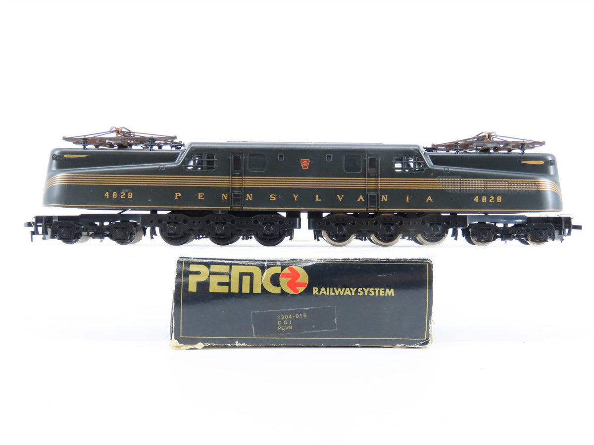 HO Scale PEMCO 3304-015 PRR Pennsylvania GG1 Electric Locomotive #4828