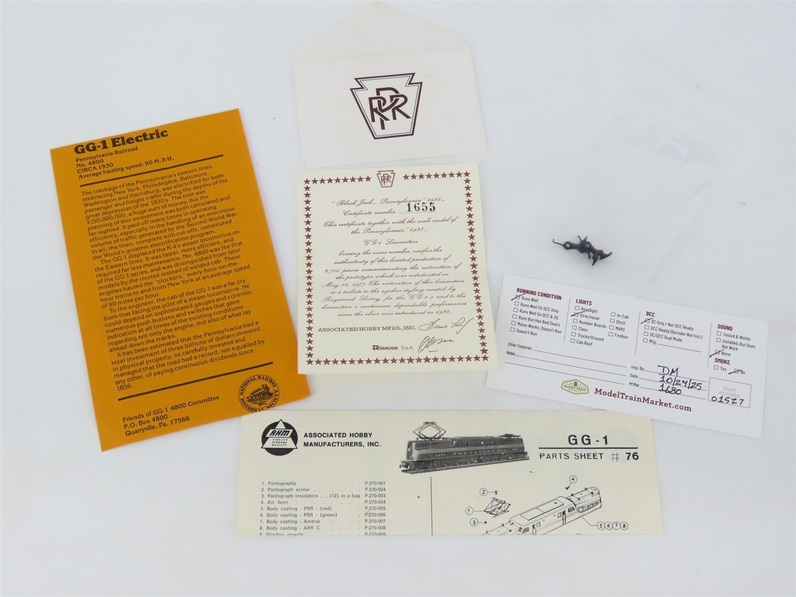 HO Scale AHM/Rivarossi Collector's Series PRR 