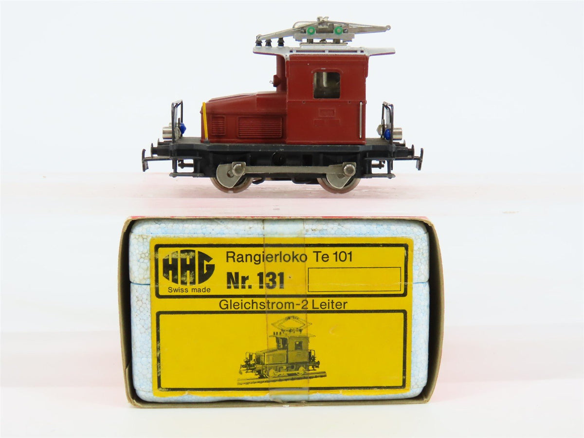 HO Scale HAG 131 Unlettered Class Te101 Electric Shunting Locomotive