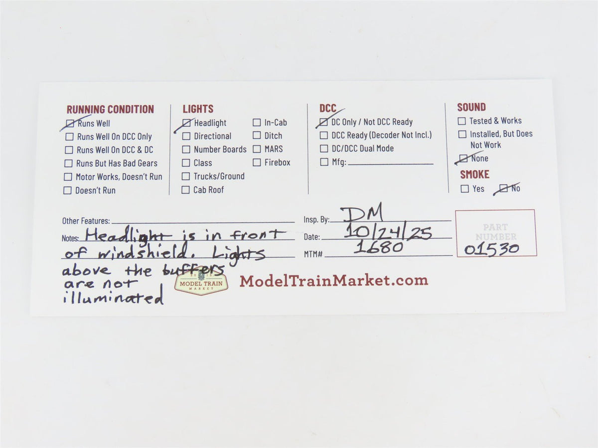 HO Scale HAG 131 Unlettered Class Te101 Electric Shunting Locomotive