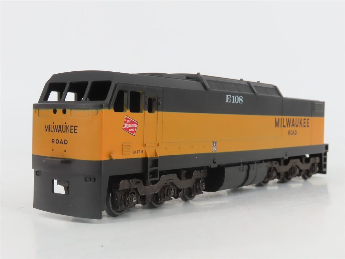 HO Scale American GK #13 MILW Milwaukee Road E60CF Electric #E108