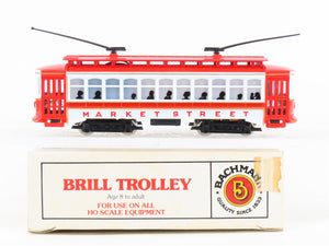 HO Scale Bachmann 1310 Market Street Brill Electric Trolley Car #45