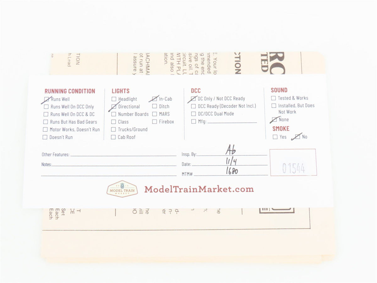 HO Scale Bachmann 1310 Market Street Brill Electric Trolley Car #45