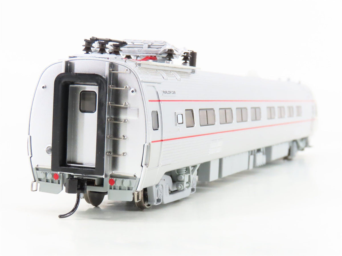 HO Walters Proto 920-13823 Amtrak/PC Metroliner 85&#39; Budd Parlor Electric Loco
