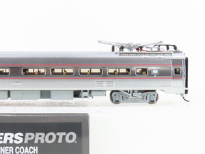 HO Walters Proto 920-13843 Amtrak/PC Metroliner 85' Budd Coach Electric Loco