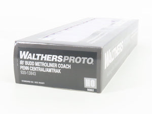HO Walters Proto 920-13843 Amtrak/PC Metroliner 85' Budd Coach Electric Loco