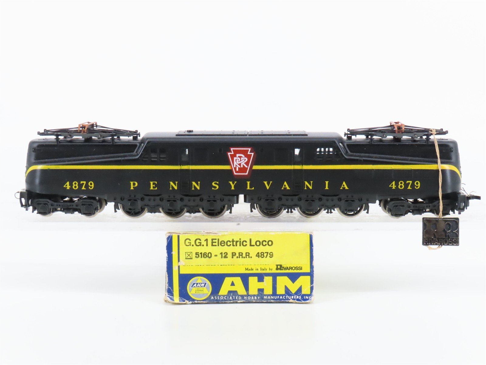 HO Scale AHM 5160-12 PRR Pennsylvania GG1 Electric Locomotive #4879