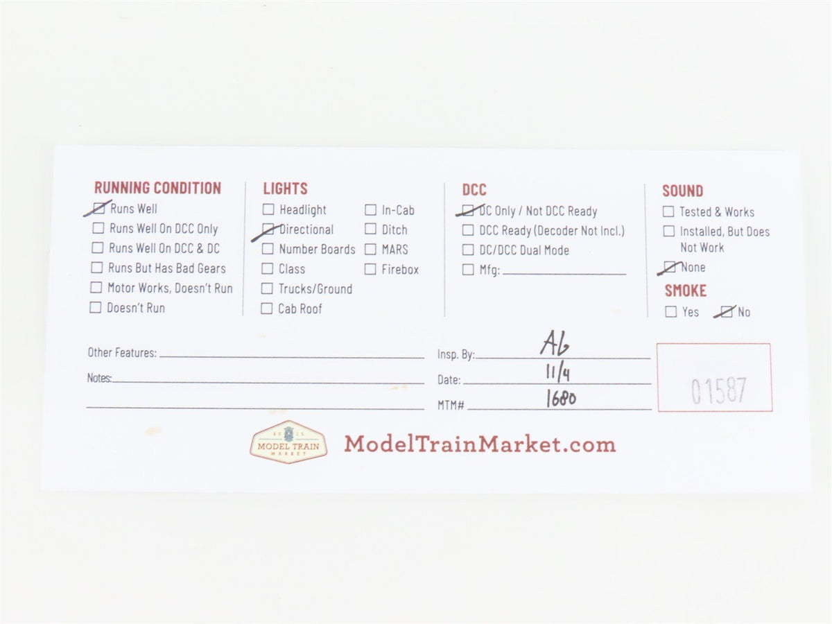 HO Scale AHM 5160-12 PRR Pennsylvania GG1 Electric Locomotive #4879