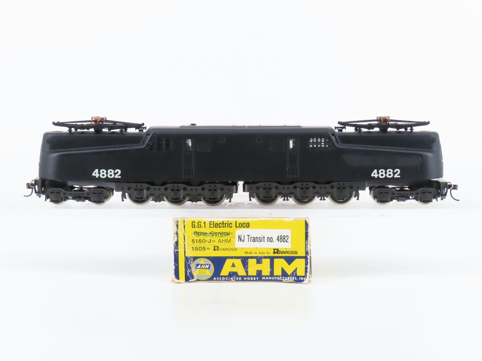 HO Scale AHM 5160-J Penn Central Style Lettered GG1 Electric Loco #4882 CUSTOM