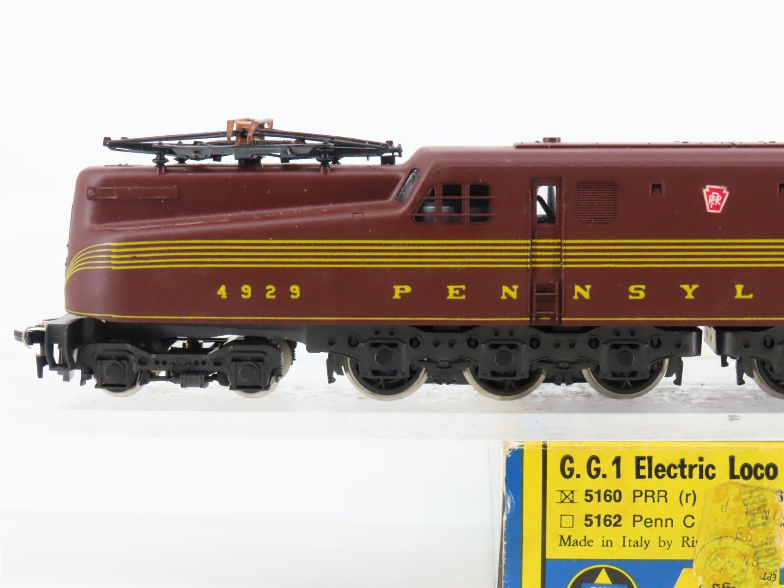 HO Scale AHM 5160 PRR Pennsylvania GG1 Electric Locomotive #4929