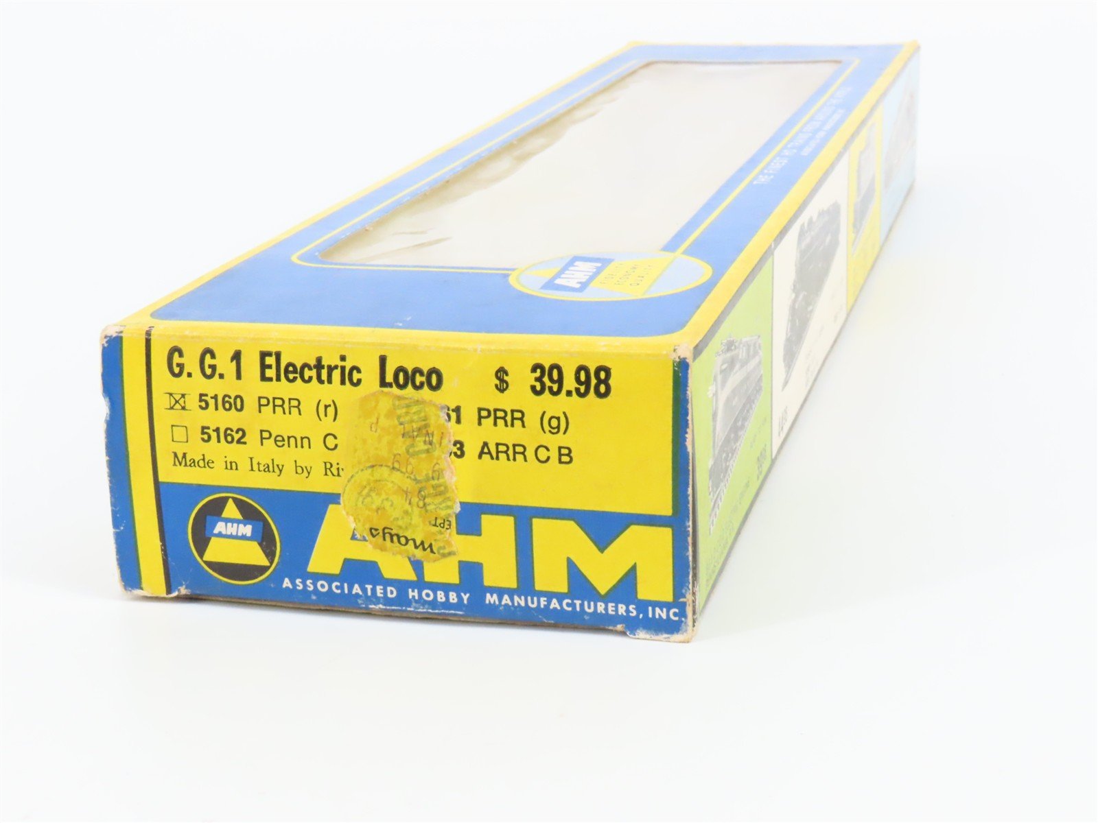 HO Scale AHM 5160 PRR Pennsylvania GG1 Electric Locomotive #4929