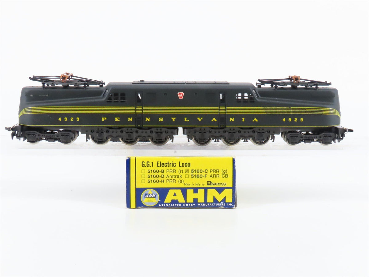 HO Scale AHM 5160-C PRR Pennsylvania GG1 Electric Locomotive #4929