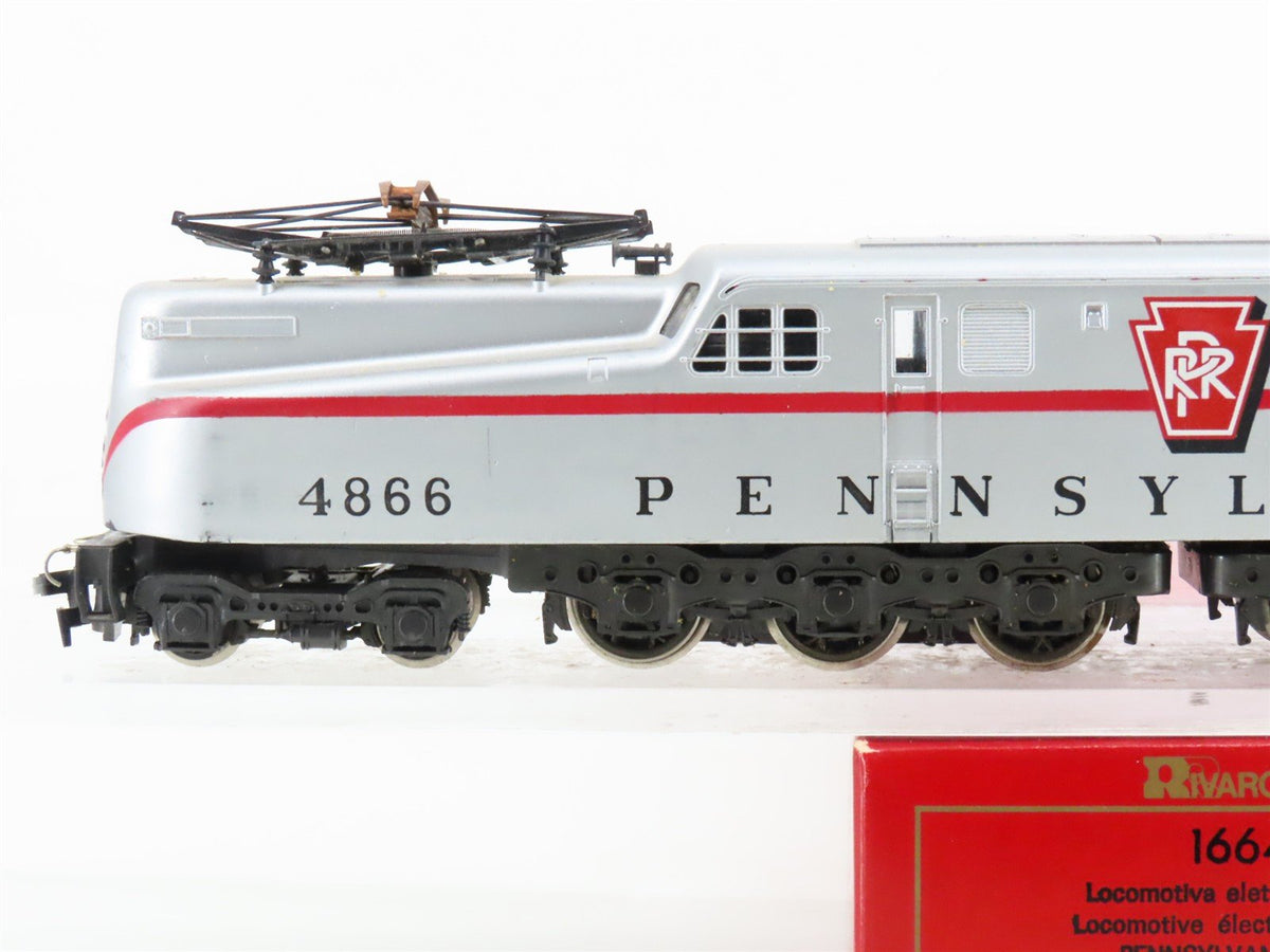 HO Scale Rivarossi 1664 PRR Pennsylvania GG1 Electric Locomotive #4866