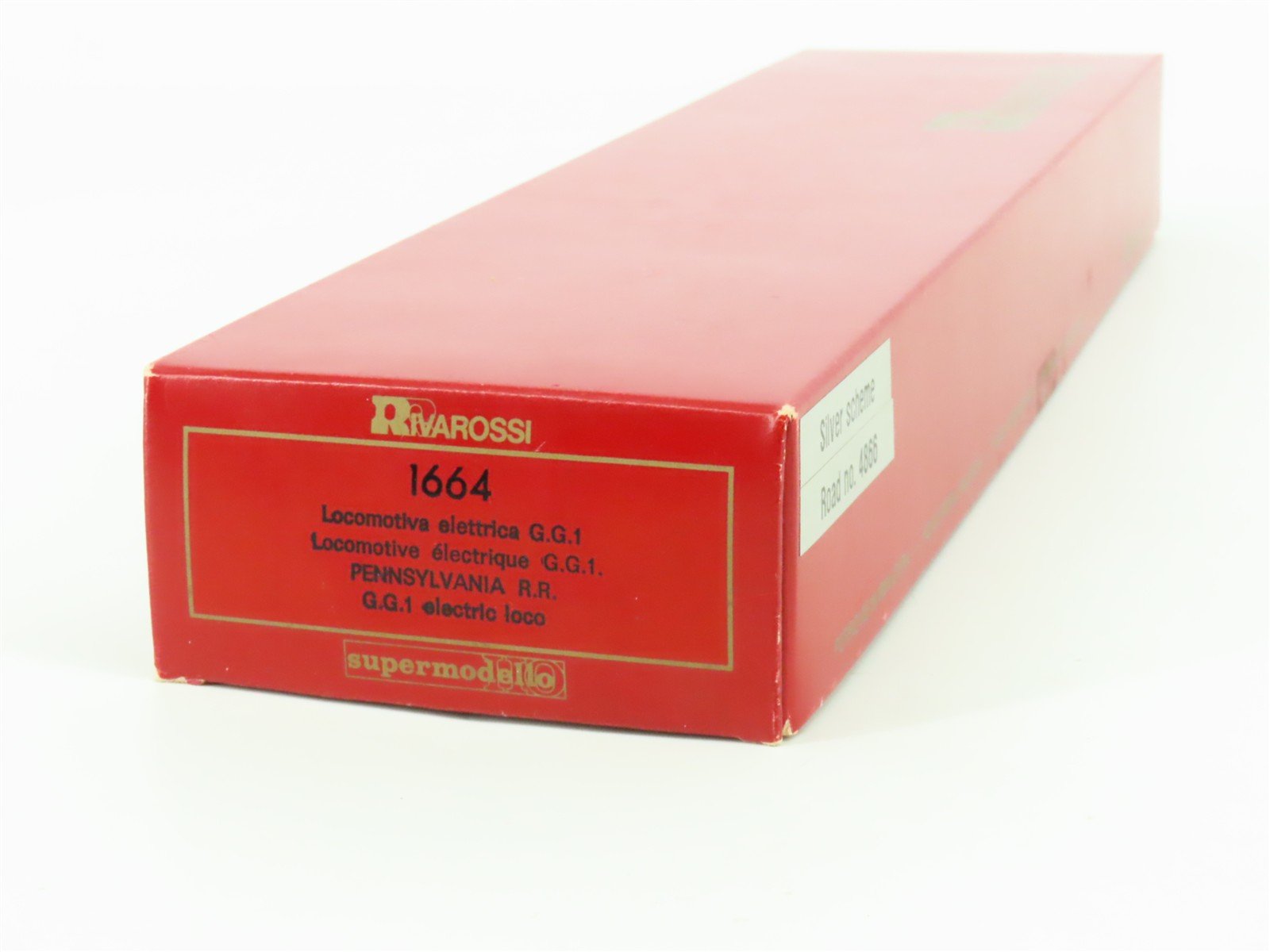 HO Scale Rivarossi 1664 PRR Pennsylvania GG1 Electric Locomotive #4866