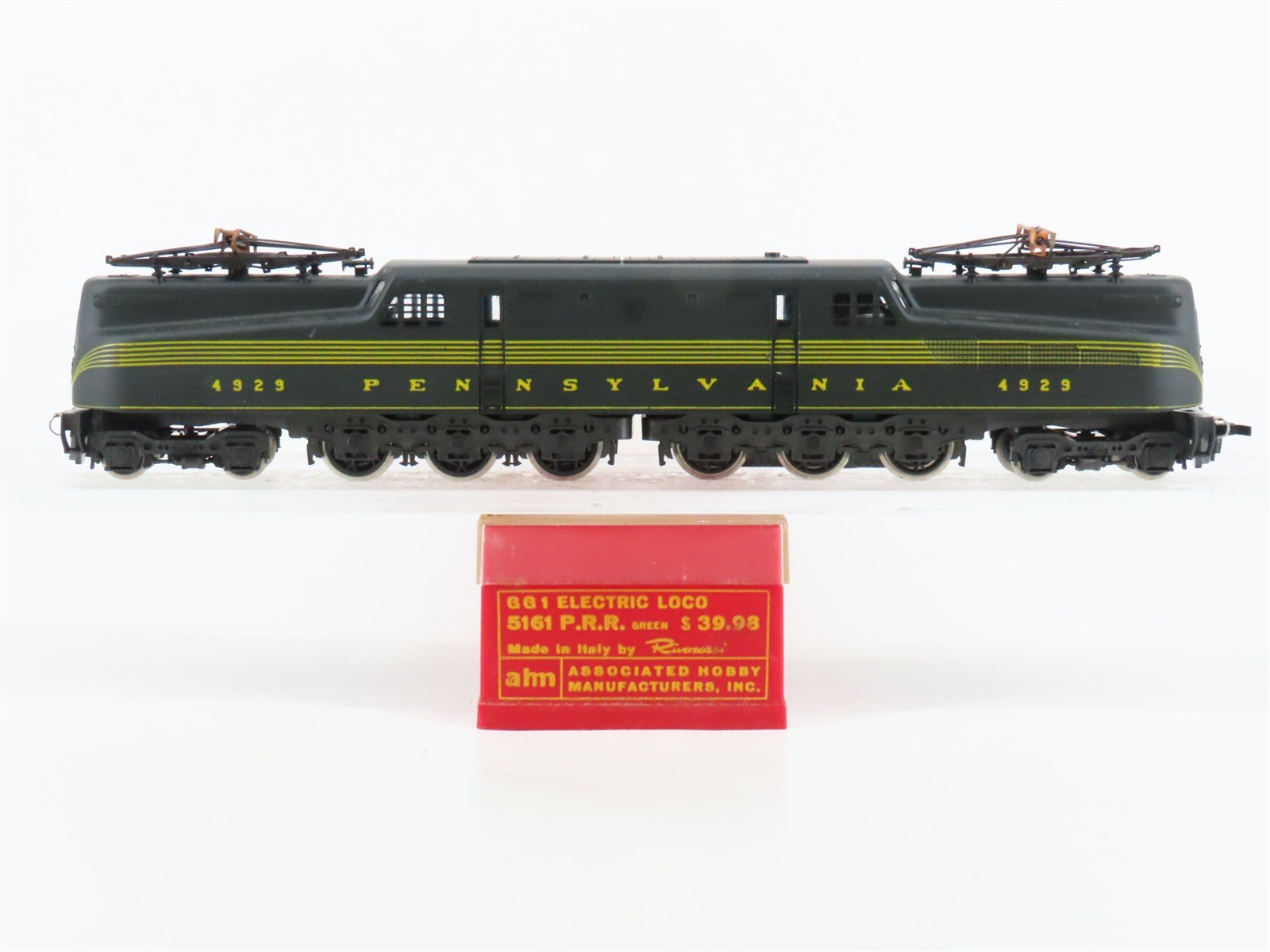 HO Scale Rivarossi 5161 PRR Pennsylvania GG1 Electric Locomotive #4929