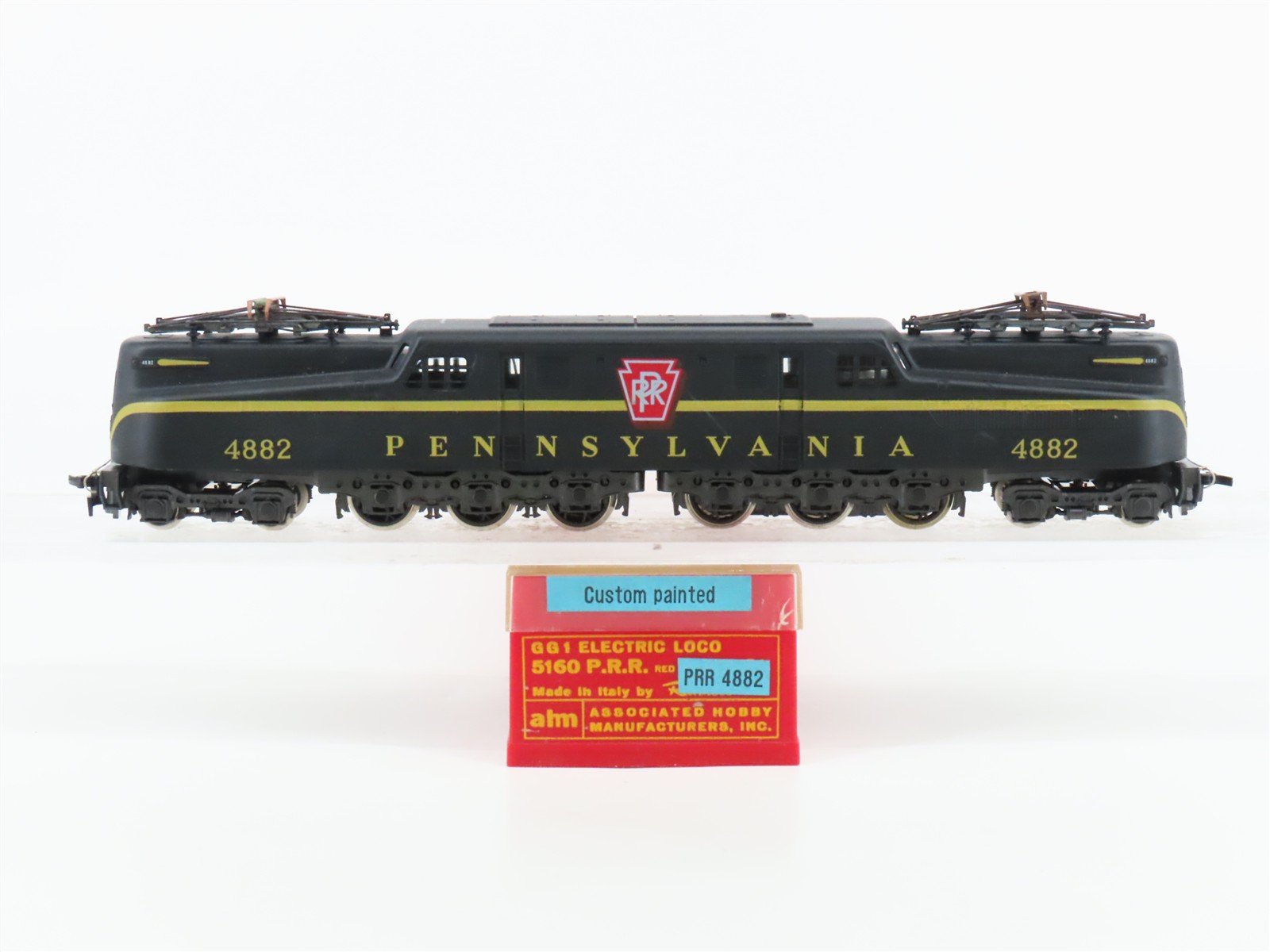HO Scale Rivarossi 5160 PRR Pennsylvania GG1 Electric Locomotive #4882 CUSTOM