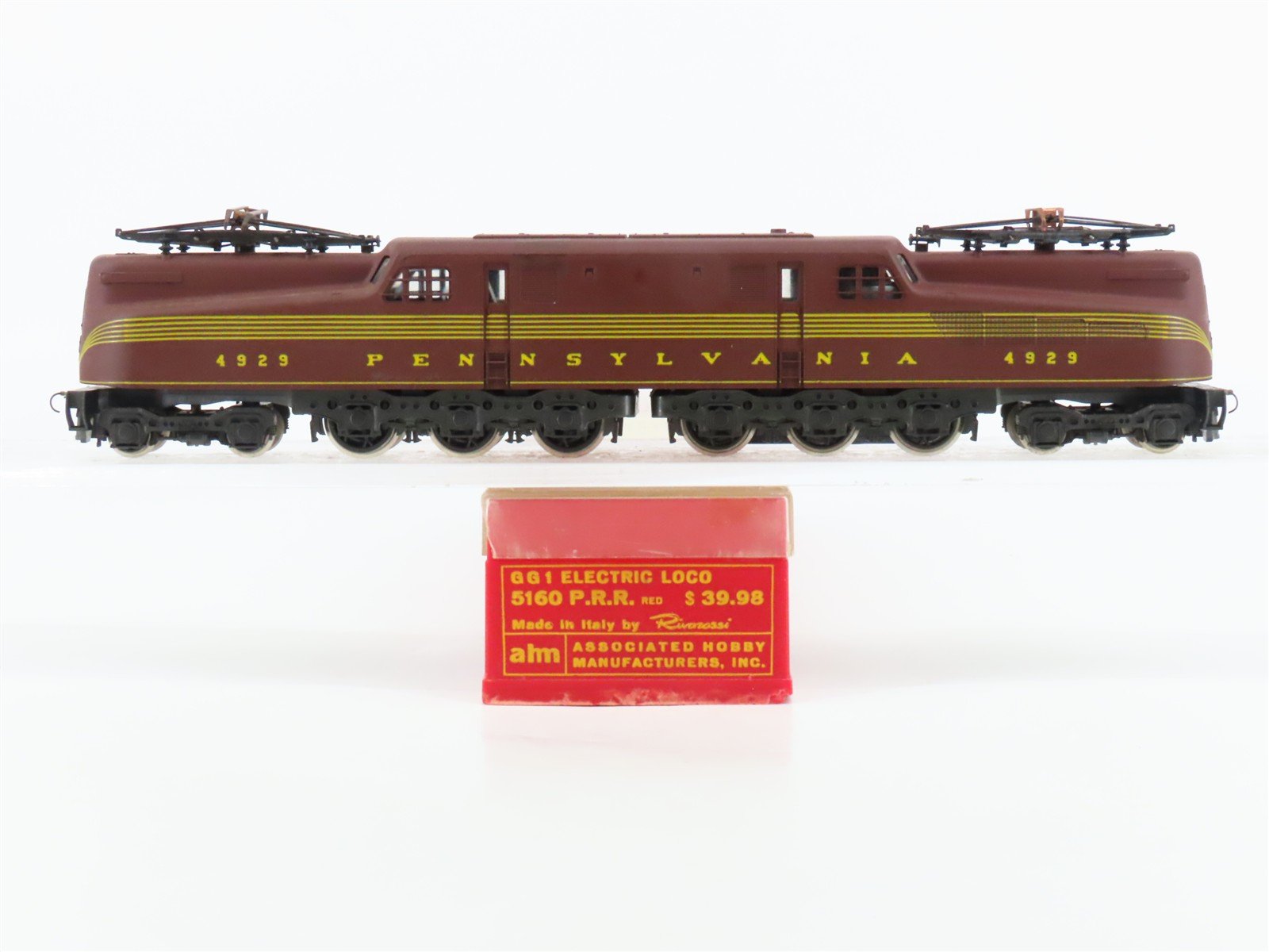 HO Scale Rivarossi 5160 PRR Pennsylvania GG1 Electric Locomotive #4929